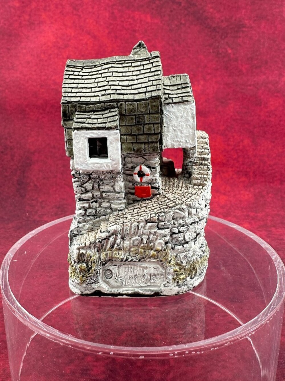 VINTAGE LILLIPUT LANE "FISHERMAN'S" COTTAGE HANDMADE IN UK 1985 w/o BOX